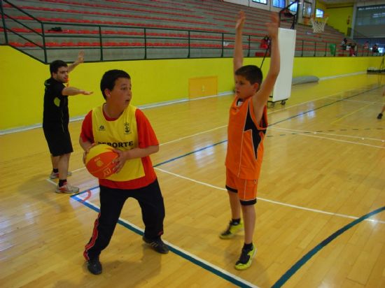 COMIENZA LA FASE INTERMUNICIPAL ESCOLAR ALEVIN, CON LA PARTICIPACIÓN DE CUATRO COLEGIOS DE TOTANA EN LAS MODALIDADES DE BALONCESTO, BALONMANO, FÚTBOL SALA Y VOLEIBOL (2008), Foto 3