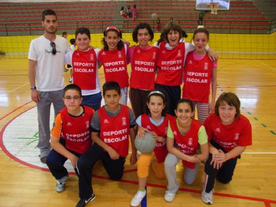 COMIENZA LA FASE INTERMUNICIPAL ESCOLAR ALEVIN, CON LA PARTICIPACIÓN DE CUATRO COLEGIOS DE TOTANA EN LAS MODALIDADES DE BALONCESTO, BALONMANO, FÚTBOL SALA Y VOLEIBOL (2008), Foto 4