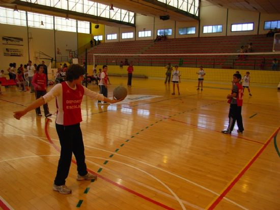 COMIENZA LA FASE INTERMUNICIPAL ESCOLAR ALEVIN, CON LA PARTICIPACIÓN DE CUATRO COLEGIOS DE TOTANA EN LAS MODALIDADES DE BALONCESTO, BALONMANO, FÚTBOL SALA Y VOLEIBOL (2008), Foto 6