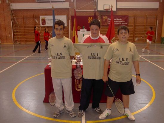 ALUMNOS IES JUAN DE LA CIERVA QUEDAN FINALISTAS CAMPEONATO INFANTIL BÁDMINTO PROGRAMA DEPORTE ESCOLAR, Foto 1