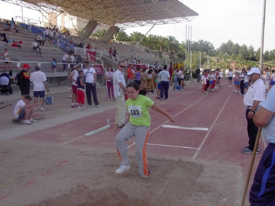 MÁS DE UNA VEINTENA DE ESCOLARES DE TOTANA PARTICIPAN EN LA FINAL REGIONAL DE ATLETISMO DISPUTADA EN EL ESTADIO MONTE ROMERO DE MURCIA, Foto 3