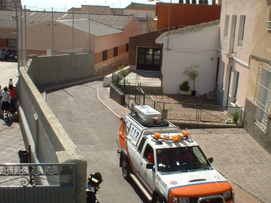 CUERPOS DE EMERGENCIAS Y SEGURIDAD REALIZAN SIMULACRO INCENDIO COLEGIO “LA MILAGROSA” DE TOTANA EVACUANDO MÁS DE 600 ALUMNOS , Foto 4