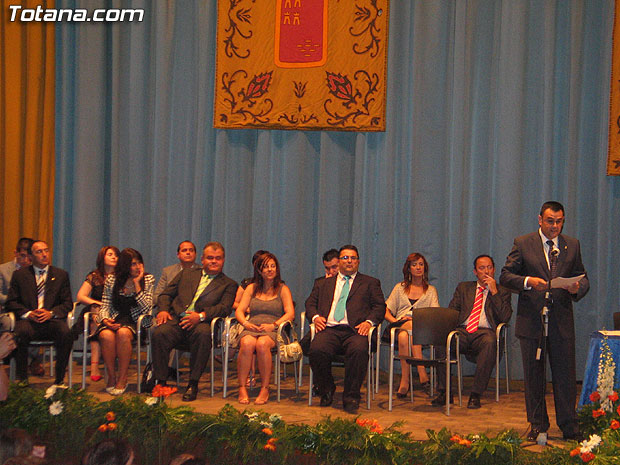 DISCURSO DE INVESTIDURA EN EL ACTO INSTITUCIONAL DEL NUEVO ALCALDE DE TOTANA EN LA TOMA DE POSESIÓN DE LA NUEVA CORPORACIÓN MUNICIPAL, Foto 3