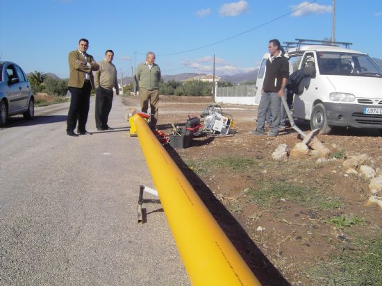 EL AYUNTAMIENTO COMIENZA LAS OBRAS PARA ENTRONCAR LA RED DE DISTRIBUCIÓN DE GAS NATURAL EN EL CASCO URBANO DE TOTANA , Foto 1