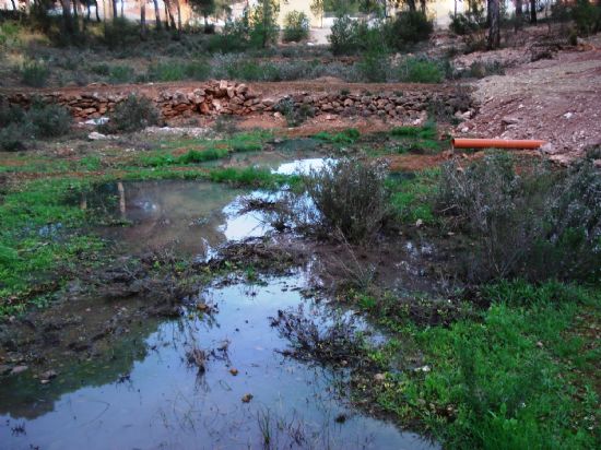 IZQUIERDA UNIDA DE TOTANA DENUNCIA QUE “NUEVAS URBANIZACIONES ESTÁN VERTIENDO SUS AGUAS FECALES, SIN TRATAR, EN CAUCES PÚBLICOS”, Foto 1