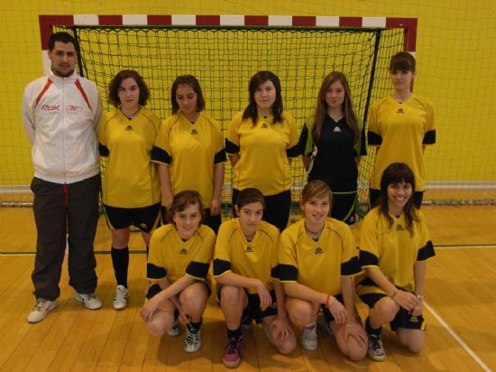 LA CUARTA JORNADA DE LA FASE INTERMUNICIPAL DE DEPORTE ESCOLAR ENFRENTÓ A LOS MUNICIPIOS DE TOTANA Y ÁGUILAS, EN LA MODALIDAD DE FÚTBOL SALA INFANTIL Y CADETE (2008), Foto 1