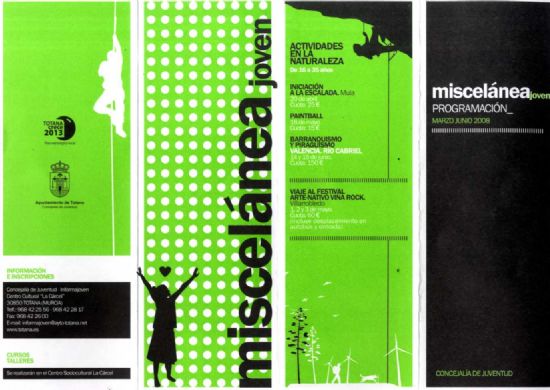 PRESENTAN “MISCELÁNEA JOVEN”, UN ATRACTIVO PROGRAMA QUE RECOGE ACTIVIDADES QUE SE DESARROLLARÁN HASTA EL MES DE JUNIO Y QUE PRETENDE LA PARTICIPACIÓN DE LOS JÓVENES DEL MUNICIPIO, Foto 3