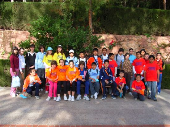 “LA SANTA” DE TOTANA ACOGE LA “I JORNADA DEL CAMPEONATO REGIONAL ESCOLAR DE ORIENTACIÓN”, QUE CONTÓ CON LA PARTICIPACIÓN DE 33 ESCOLARES DE LA LOCALIDAD (2008), Foto 1