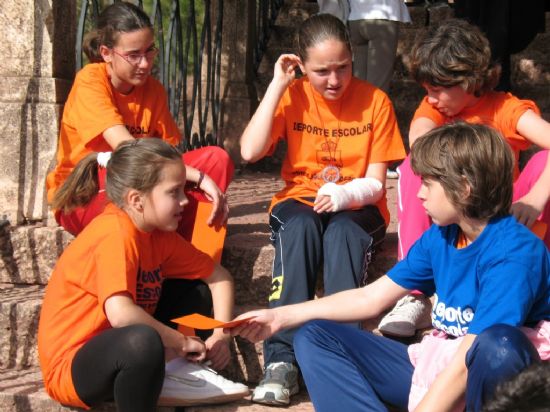 “LA SANTA” DE TOTANA ACOGE LA “I JORNADA DEL CAMPEONATO REGIONAL ESCOLAR DE ORIENTACIÓN”, QUE CONTÓ CON LA PARTICIPACIÓN DE 33 ESCOLARES DE LA LOCALIDAD (2008), Foto 5