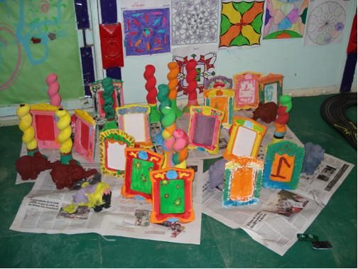 EL TALLER DE ARTES PLÁSTICAS REALIZA ACTIVIDADES CON LOS NIÑOS, NIÑAS Y JÓVENES DE LAS LUDOTECAS Y EDUTECAS DEL MUNICIPIO, Foto 2