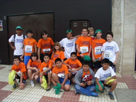 LOS COLEGIOS TOTANEROS “TIERNO GALVÁN” Y “REINA SOFÍA” SE PROCLAMAN CAMPEONES REGIONALES ESCOLARES DE DUATLON EN LAS CATEGORÍAS ALEVÍN E INFANTIL, EN LA FINAL REGIONAL ESCOLAR CELEBRADA EN FUENTE ÁLAMO, Foto 4
