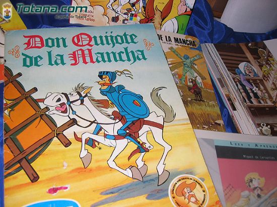 ALCALDE Y CONCEJAL DE EDUCACIÓN INAUGURAN LA SEMANA CULTURAL DEL C.P. TIERNO GALVÁN CON UNA EXPOSICIÓN SOBRE EL IV CENTENARIO DEL QUIJOTE   , Foto 1