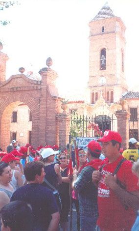 CERCA 400 PERSONAS PARTICIPAN PEREGRINACIÓN DESDE ERMITA LÉBOR A LA SANTA AÑO JUBILAR EULALIENSE , Foto 2