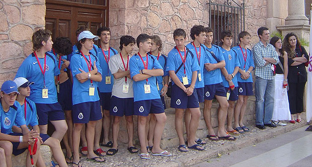 AYUNTAMIENTO Y EMF TOTANA REALIZAN UNA RECEPCIÓN INSTITUCIONAL A LOS EQUIPOS PARTICIPANTES EN EL IV TROFEO INTERNACIONAL INFANTIL CIUDAD DE TOTANA  , Foto 2