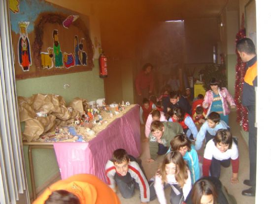 VOLUNTARIOS DE PROTECCIÓN CIVIL DE TOTANA REALIZAN SIMULACRO EVACUACIÓN COLEGIO PÚBLICO DE ALEDO, Foto 5