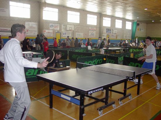 VEINTE ESCOLARES DE TOTANA PARTICIPARON EN LA FASE PREVIA REGIONAL ESCOLAR DE TENIS DE MESA, CELEBRADA EN MOLINA DE SEGURA, Foto 3