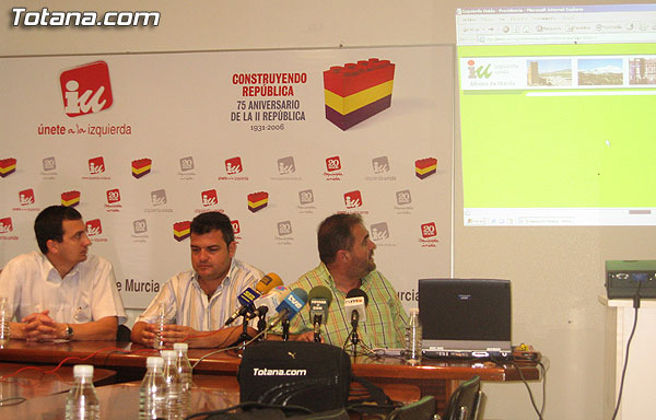 LA NUEVA PÁGINA WEB DE IU EN LA REGIÓN DE MURCIA SE PONE EN MARCHA COMO HERRAMIENTA DE PARTICIPACIÓN Y COORDINACIÓN DE RECURSOS ENTRE CARGOS PÚBLICOS Y AFILIADOS A IU, Foto 8