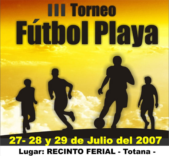 EL PLAZO PARA PODER PARTICIPAR EN EL III TORNEO DE FÚTBOL PLAYA, ORGANIZADO POR LA CONCEJALÍA DE DEPORTES, FINA, Foto 1