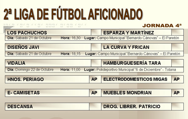 AGENDA DEPORTIVA FIN DE SEMANA (19/10/2006), Foto 7