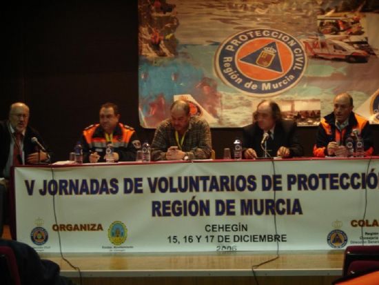 PROTECCIÓN CIVIL DE TOTANA PARTICIPA EN LAS V JORNADAS DE VOLUNARIOS DE PROTECCIÓN CIVIL DE LA REGIÓN DE MURCIA QUE SE CELEBRAN EN CEHEGÍN, Foto 1