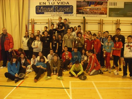 TOTANA ACOGIÓ LA FINAL REGIONAL ESCOLAR DE BADMINTON, QUE CONTÓ CON UNA PARTICIPACIÓN DE 130 ESCOLARES DE TODA LA REGIÓN DE MURCIA (2008), Foto 1
