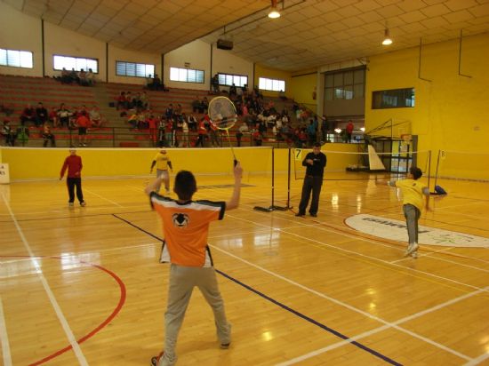 TOTANA ACOGIÓ LA FINAL REGIONAL ESCOLAR DE BADMINTON, QUE CONTÓ CON UNA PARTICIPACIÓN DE 130 ESCOLARES DE TODA LA REGIÓN DE MURCIA (2008), Foto 3