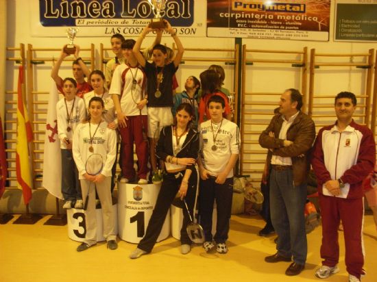 TOTANA ACOGIÓ LA FINAL REGIONAL ESCOLAR DE BADMINTON, QUE CONTÓ CON UNA PARTICIPACIÓN DE 130 ESCOLARES DE TODA LA REGIÓN DE MURCIA (2008), Foto 9