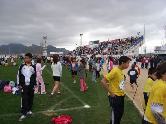 UN TOTAL DE 33 ESCOLARES DE TOTANA PARTICIPAN EN LA FINAL REGIONAL DE CAMPO A TRAVES, ORGANIZADA POR LA DIRECCION GENERAL DE DEPORTES DE LA REGION DE MURCIA, Y QUE SE CELEBRÓ EN JUMILLA, EL PASADO FIN DE SEMANA (2008), Foto 7