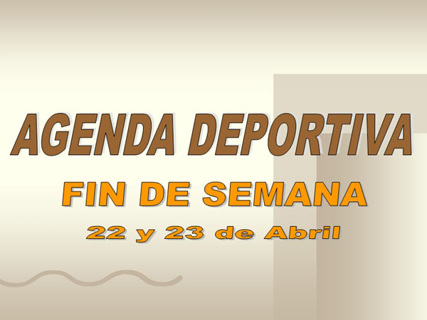 AGENDA DEPORTIVA, Foto 1