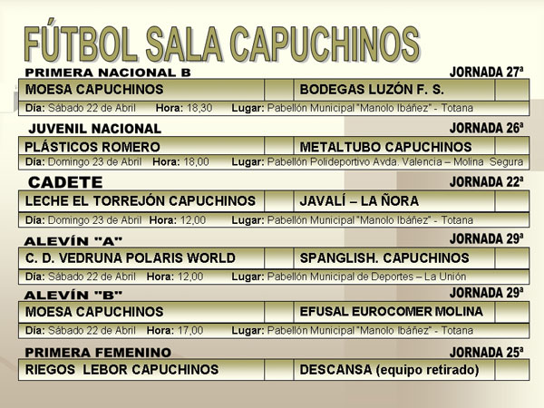 AGENDA DEPORTIVA, Foto 3