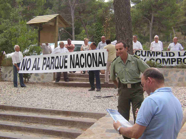 LOS PROPIETARIOS DE TERRENOS EN SIERRA ESPUÑA SE OPONEN A QUE ESTE ESPACIO NATURAL SE CONVIERTA EN PARQUE NACIONAL, Foto 1