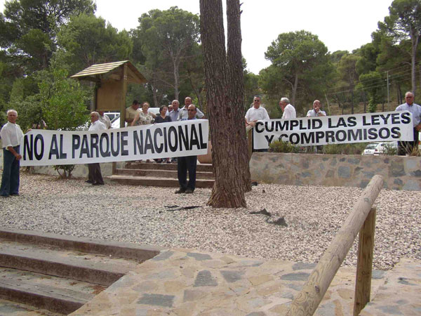 LOS PROPIETARIOS DE TERRENOS EN SIERRA ESPUÑA SE OPONEN A QUE ESTE ESPACIO NATURAL SE CONVIERTA EN PARQUE NACIONAL, Foto 2