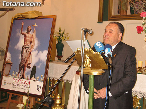 EL ALCALDE ELEVARÁ UNA MOCIÓN AL PLENO PARA DEDICAR UNA CALLE DE TOTANA AL NAZARENO DE HONOR DE LA SEMANA SANTA DE ESTE AÑO, FRANCISCO ZAMARREÑO CAYUELA, Foto 1