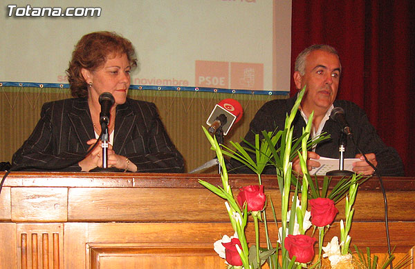 EL PSOE CALIFICA DE ÉXITO LA CONFERENCIA POLÍTICA CELEBRADA EL PASADO FIN DE SEMANA EN TOTANA, Foto 1