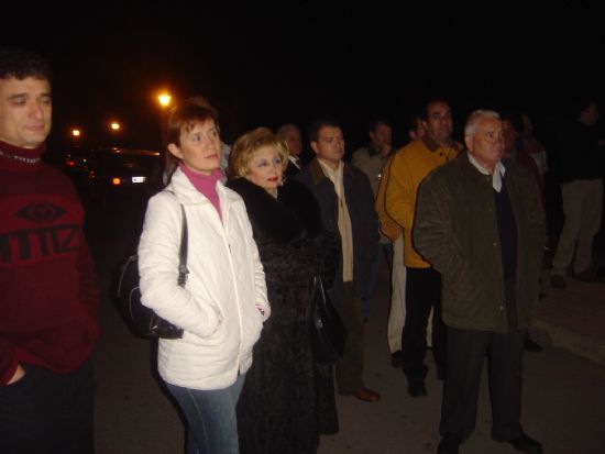 ENTRA EN FUNCIONAMIENTO LA NUEVA FASE DEL ALUMBRADO PÚBLICO DE LA CARRETERA DE LA SANTA  , Foto 2