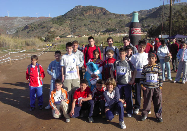 DIECISIETE ESCOLARES DE TOTANA PARTICIPARON EN LA FINAL REGIONAL DE CAMPO A TRAVÉS DE DEPORTE ESCOLAR, CELEBRADA EL PASADO SÁBADO 18 DE FEBRERO EN LA BAHÍA DE PORTMAN (LA UNIÓN), Foto 4