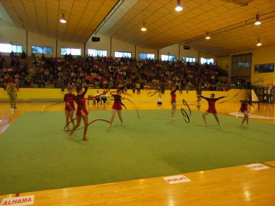 LA COMPETICIÓN INTERESCUELAS DE GIMNASIA RÍTMICA CONGREGÓ A 130 GIMNASTAS DE LORCA, ALHAMA, PULPÍ, PUERTO LUMBRERAS Y TOTANA, Foto 9