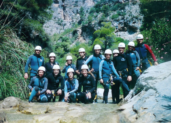 LA CONCEJALÍA DE DEPORTES ORGANIZÓ EL PASADO 14 Y 15 DE AGOSTO UN VIAJE A GRANADA PARA PRACTICAR DESCENSO DE CAÑONES (BARRANQUISMO), INCLUÍDO EN EL PROGRAMA DEPORTE MULTIAVENTURA, Foto 1