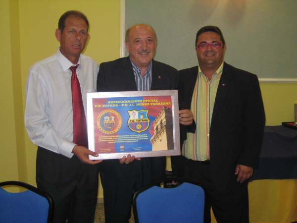 LA PB TOTANA SE HERMANA CON LA PB “JOSE LUIS NUÑEZ” DE TARAZONA DE LA MANCHA, Foto 3