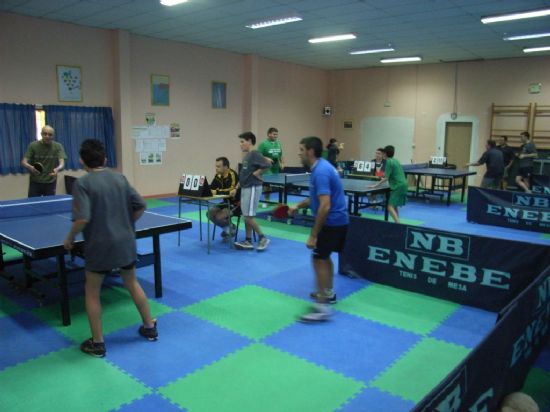 LA LIGA REGIONAL DE TENIS DE MESA, ORGANIZADA POR LA CONCEJALÍA DE DEPORTES, CONGREGA A JUGADORES DE LORCA, CALASPARRA, MULA, CAMPOS DEL RÍO Y TOTANA (2007), Foto 3