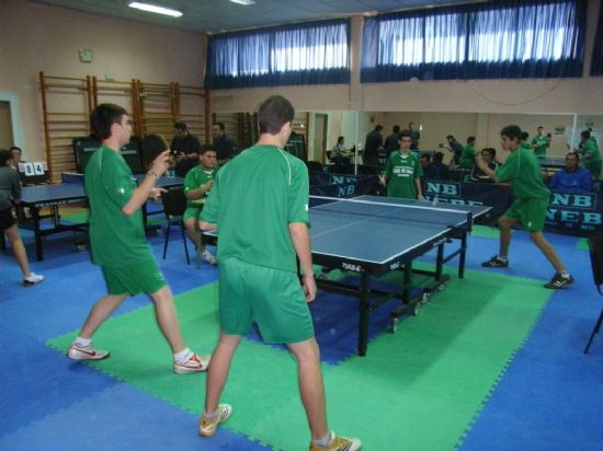 LA LIGA REGIONAL DE TENIS DE MESA, ORGANIZADA POR LA CONCEJALÍA DE DEPORTES, CONGREGA A JUGADORES DE LORCA, CALASPARRA, MULA, CAMPOS DEL RÍO Y TOTANA (2007), Foto 4