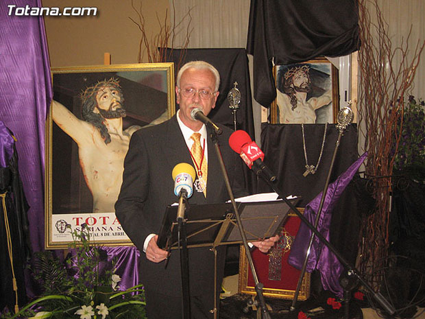 ELEGIDOS EL PREGONERO Y EL NAZARENO DE HONOR DE LA SEMANA SANTA 2008, Foto 1