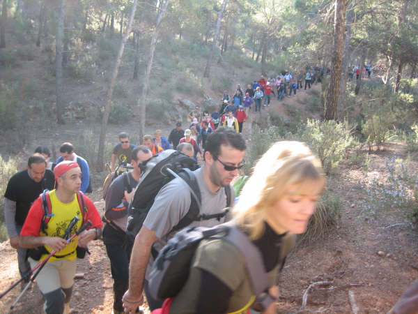 ÉXITO TOTAL DE LA 2ª SUBIDA AL MORRÓN ORGANIZADA POR EL CLUB SENDERISTA TOTANA, Foto 2