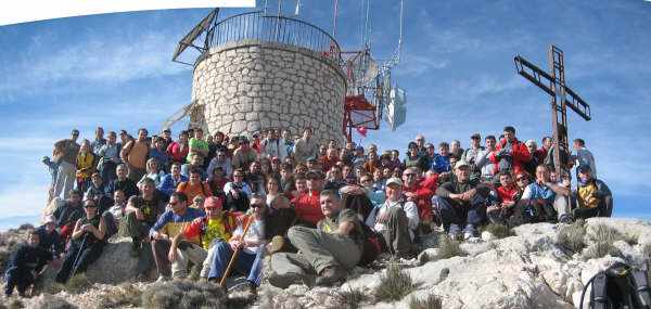 ÉXITO TOTAL DE LA 2ª SUBIDA AL MORRÓN ORGANIZADA POR EL CLUB SENDERISTA TOTANA, Foto 3