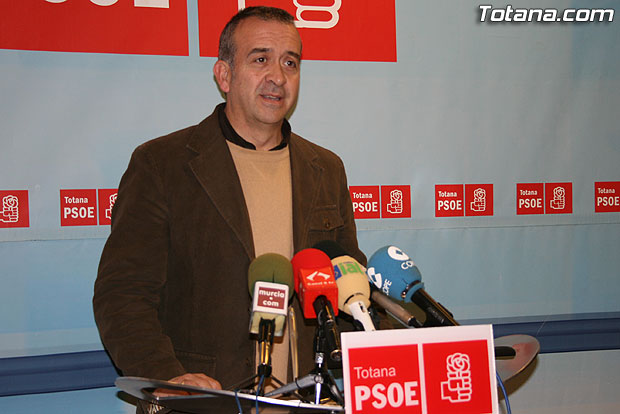 EL PSOE EXIGE A MARTÍNEZ ANDREO DAR EXPLICACIONES AL PUEBLO DE TOTANA DE TODO LO QUE HA PASADO Y ESTÁ PASANDO, Foto 1