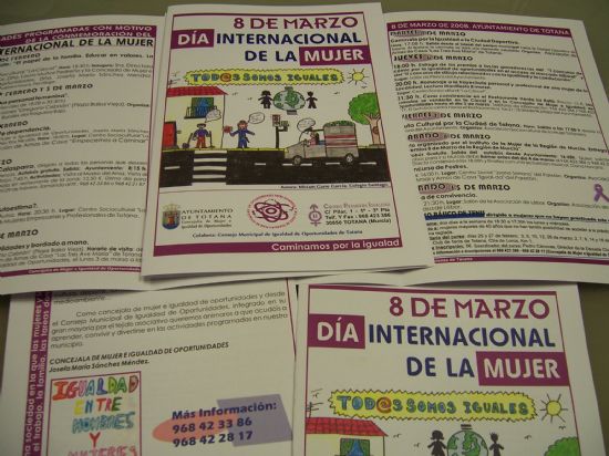 EL PROGRAMA PARA CONMEMORAR EL “DÍA INTERNACIONAL DE LA MUJER”, QUE SE CELEBRA EL 8 DE MARZO, OFRECE MÁS DE UNA DOCENA DE ACTIVIDADES QUE SE DESARROLLARÁN DESDE EL 26 DE FEBRERO HASTA EL 15 DE MARZO (2008), Foto 2