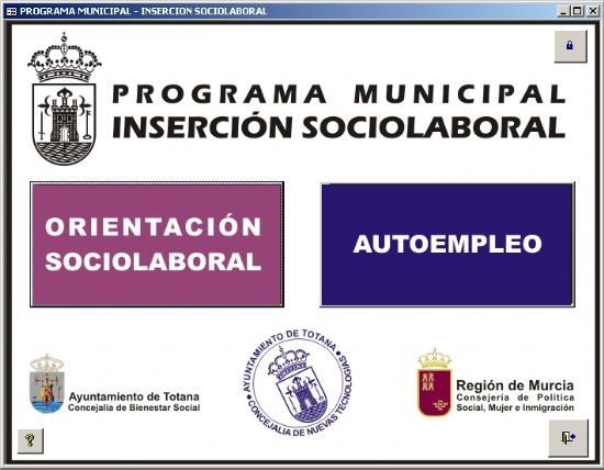 DESARROLLAN UNA APLICACIÓN DE BASE DE DATOS PARA LA GESTIÓN DEL PROGRAMA MUNICIPAL DE INSERCIÓN SOCIOLABORAL, Foto 1