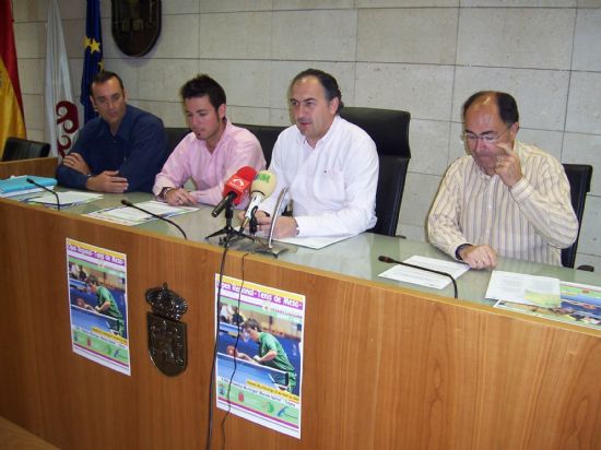EL “III OPEN AUTONÓMICO DE TENIS DE MESA”, QUE SE CELEBRARÁ LOS DÍAS 26 Y 27 DE ABRIL EN EL PABELLÓN MUNICIPAL DE DEPORTES “MANOLO IBÁÑEZ”, ACOGERÁ LA PARTICIPACIÓN DE 200 DEPORTISTAS DE TODA LA REGIÓN, Foto 2