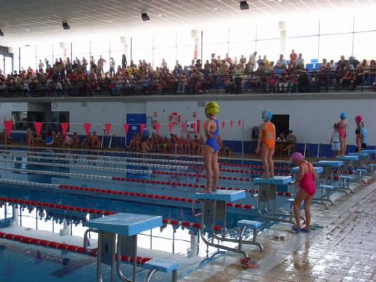 UN TOTAL DE 120 NIÑOS PARTICIPARON EN EL “I ENCUENTRO DE NATACIÓN TOTANA-ALHAMA” CELEBRADO EN LA PISCINA CUBIERTA MUNICIPAL, Foto 2