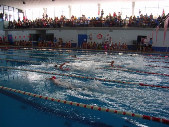 UN TOTAL DE 120 NIÑOS PARTICIPARON EN EL “I ENCUENTRO DE NATACIÓN TOTANA-ALHAMA” CELEBRADO EN LA PISCINA CUBIERTA MUNICIPAL, Foto 3